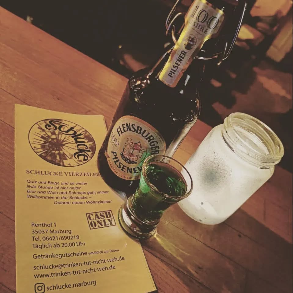 Unser OE Special für euch: ein 0,33l Flaschenbier+ Shot aus dem 1€ Sortiment für 3,80€
Wir freuen uns auf euch!
#oe #bärchen